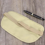 Travel Pouch Hidden Wallet Passport Money Belt Bag Secret Security