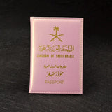 Pink Passport Holder Case for Women