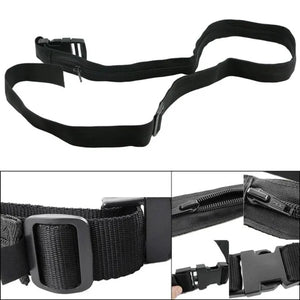 Travel Security Hidden Money Belt Waist Safe Pouch Wallet