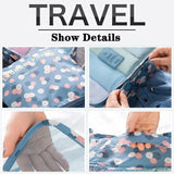 Waterproof Luggage Packing Travel Organizer Clothes Storage Bags
