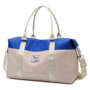 Water-Resistant Gym Duffel Bag Fitness Luggage Business Shoulder Bag