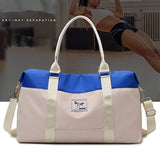 Water-Resistant Gym Duffel Bag Fitness Luggage Business Shoulder Bag