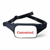 African Tribal Kente Pattern Fabric Fanny Belt Bag