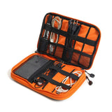 Travel Storage Bag for USB Data Cable Earphone Wire Pen Power Bank