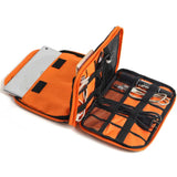 Travel Storage Bag for USB Data Cable Earphone Wire Pen Power Bank