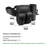Tactical Moto Waist Belt Bags Organizer Pouch