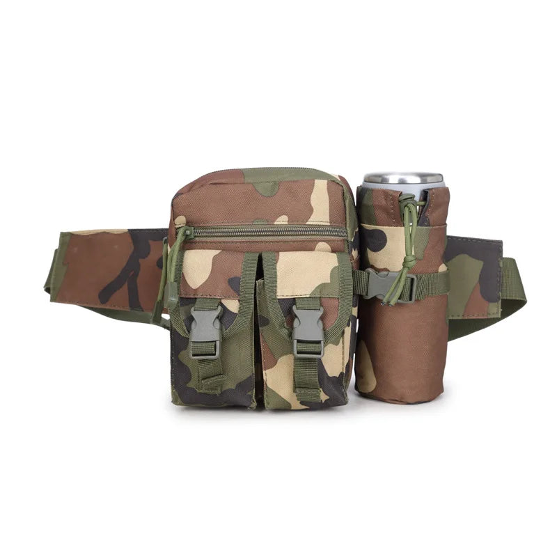Tactical Moto Waist Belt Bags Organizer Pouch