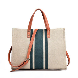 Large Capacity Laptop Tote Bag for Women - Work Shoulder Bag