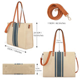 Large Capacity Laptop Tote Bag for Women - Work Shoulder Bag