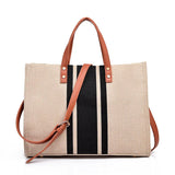Large Capacity Laptop Tote Bag for Women - Work Shoulder Bag