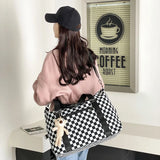 Large Capacity Travel Tote for Women Oxford Duffle Bag