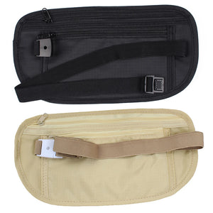 Hidden Security Wallet Money Waist Bag Travel Waist Pack