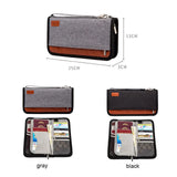 RFID Blocking Family Passport Holder Carry Storage Case