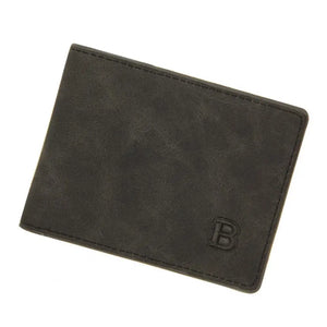 Retro Travel Wallet Men Money Clip for Boyfriend