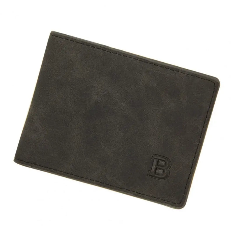 Retro Travel Wallet Men Money Clip for Boyfriend