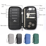 Family Passport Holder Waterproof Travel Wallet
