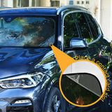 Space Cat Print Car Sun Visor Front Window Sunshade