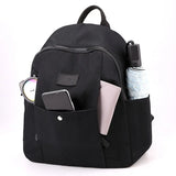 Travel Women Backpack Nylon Waterproof School Bag For Teenage Girls