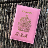 Canadian Passport Cover Protector Pu Leather