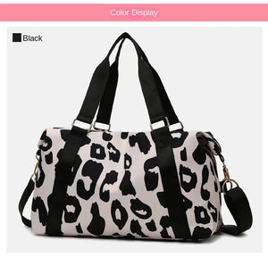 Waterproof Oxford Cloth Women's Shoulder Bag - Dry Wet Separation Fitness Bag