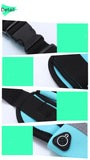 Multifunctional Sports Waist Pack USB Belt Bag Waterproof Phone Pouch