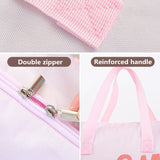 Portable Cartoon Clothes Luggage Packing Bag Waterproof Storage Women