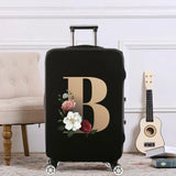 Travel Luggage Cover Thicker Bag 26 Letter Series Protective Case for 18-32 Inch