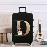 Travel Luggage Cover Thicker Bag 26 Letter Series Protective Case for 18-32 Inch
