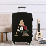 Travel Luggage Cover Thicker Bag 26 Letter Series Protective Case for 18-32 Inch