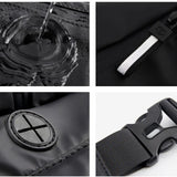 Waterproof Waist Bag for Women Men Outdoor Sports Crossbody Casual Purse