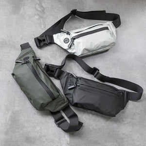Waterproof Waist Bag for Women Men Outdoor Sports Crossbody Casual Purse