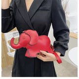 Elephant Women Shoulder Crossbody Bag Handbag