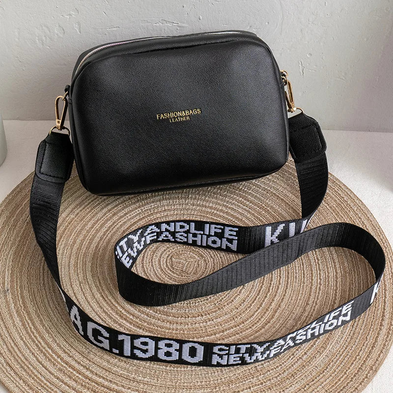 Embroidered Bag Female Bag Leisure Shoulder Messenger Bag