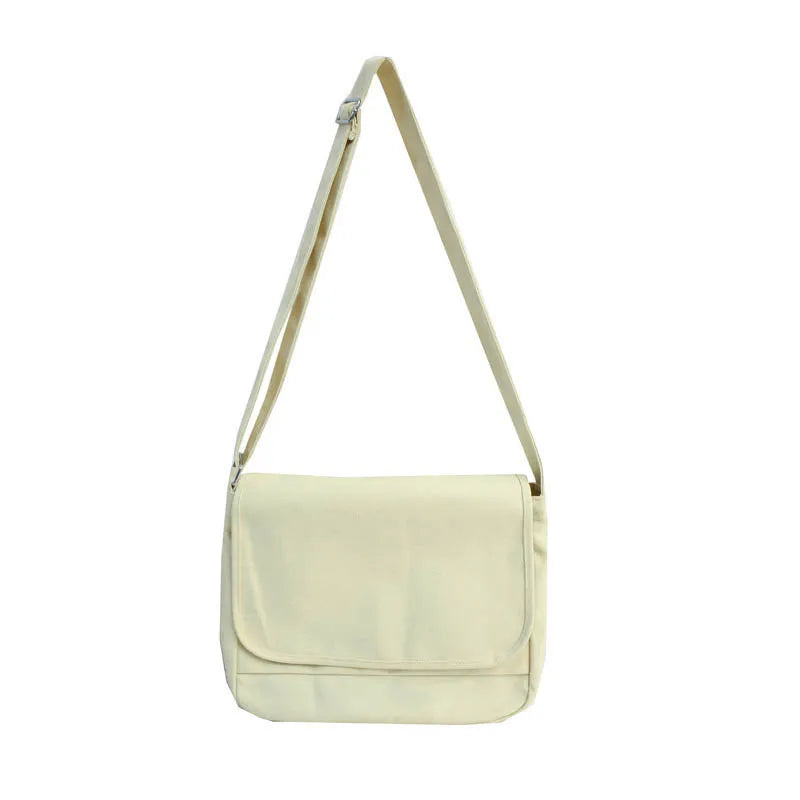 Casual Canvas Shoulder Bag for Women Large Capacity Crossbody Bag