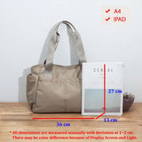 Casual Lightweight Nylon Tote Bag Women's Shoulder Bag