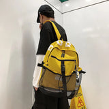 Waterproof College Backpack Girl Boy Schoolbag Teenager Student Basketball Bag