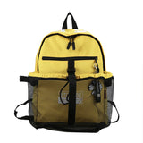 Waterproof College Backpack Girl Boy Schoolbag Teenager Student Basketball Bag