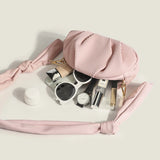 Women Shoulder Bags PU Leather Solid Candy Female Handbags Ladies Shopper Bags