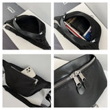 Nylon Waist Bag Crossbody Chest Pack Unisex Shoulder Small Hip Bag