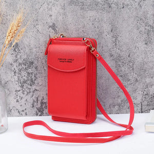 Small Crossbody Bag Women Mini PU Leather Shoulder Messenger Clutch