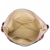Hand Woven Tassel Cotton and Linen Retro Shoulder Bag