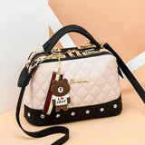 Women's Crossbody Bag Soft Flap Lady Evening Bag 25x13x16cm