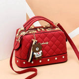 Women's Crossbody Bag Soft Flap Lady Evening Bag 25x13x16cm