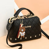 Women's Crossbody Bag Soft Flap Lady Evening Bag 25x13x16cm