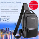Large-Capacity Waterproof Men's Shoulder Bag Sports Backpack