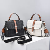Women's Small Leather Crossbody Messenger Bag