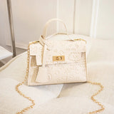 Mini Kelly Bag Pu Messenger Bag Crossbody Totes Shoulder Handbag