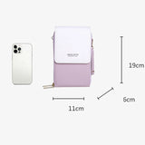 PU Leather Multifunction Mobile Phone Female Bags Ladies Single Crossbody Purse