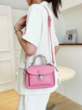 Top Handle Crossbody Bag for Women, PU Leather Shoulder Bag