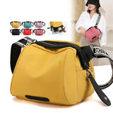 One Shoulder Shell Bag Crossbody for Womens Canvas Messenger